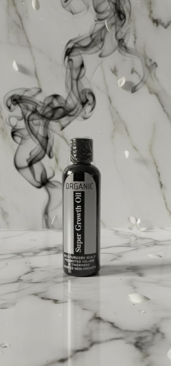 Organic Super Growth Oil , 100% Pure Leaf Organics .