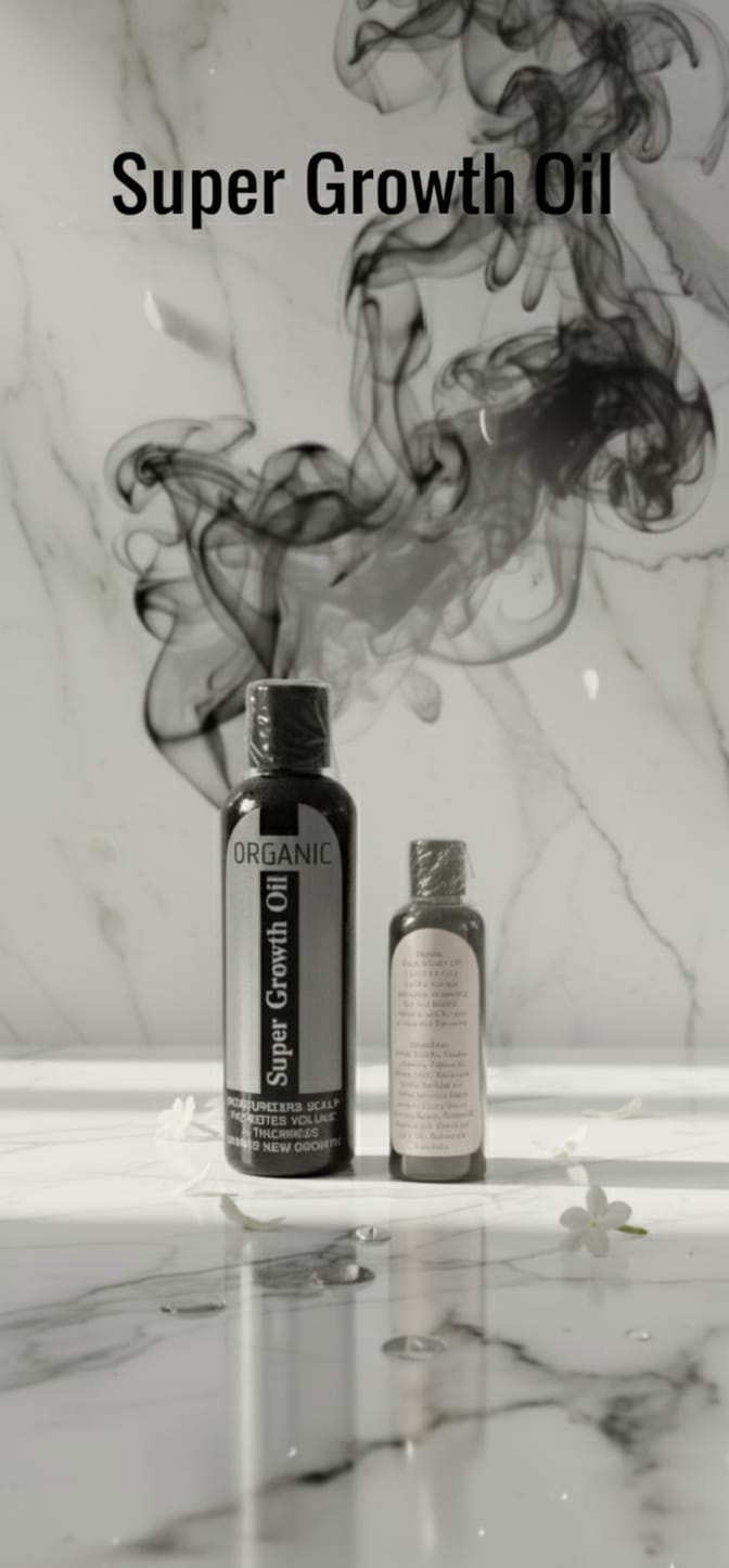 Organic Super Growth Oil , 100% Pure Leaf Organics .